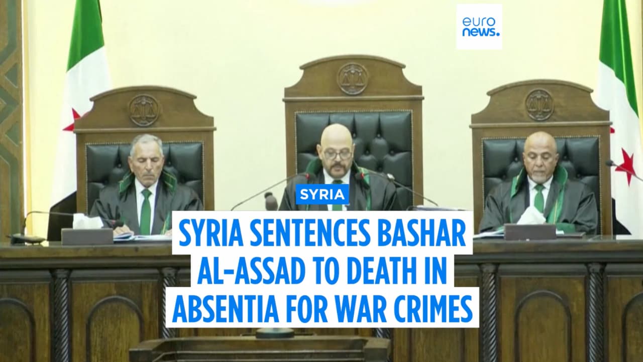 Sirija nuteisė Bashar al-Assad mirties bausme