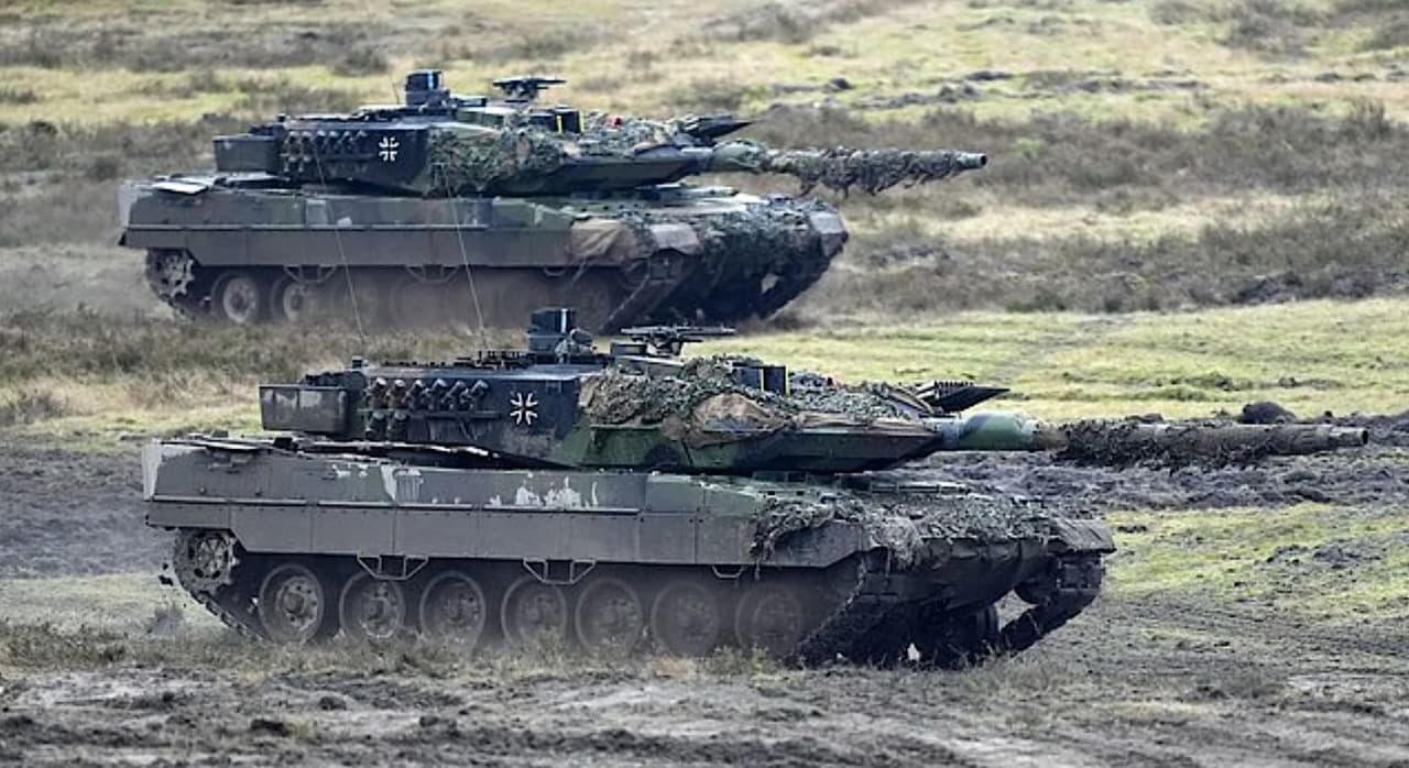 Vokietijos ir Lietuvos pasididžiavimas – tankai Leopard