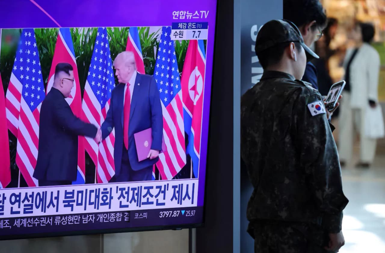 Donald Trump: Kim Jong Un atsakė į mano siūlymą kalbėtis
