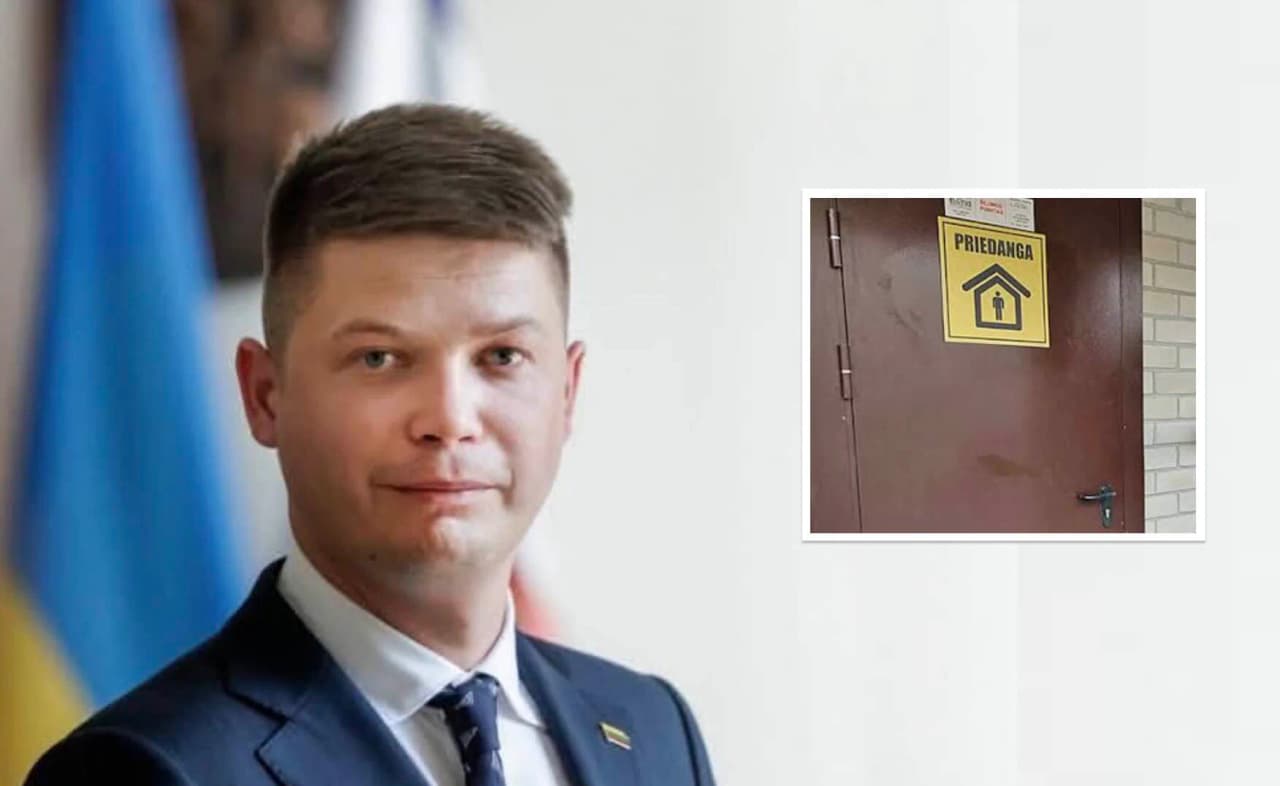 Vidaus reikalų ministras Martynas Katelynas ir priedanga