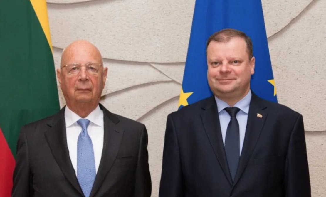 Saulius Skvernelis (kairėje)