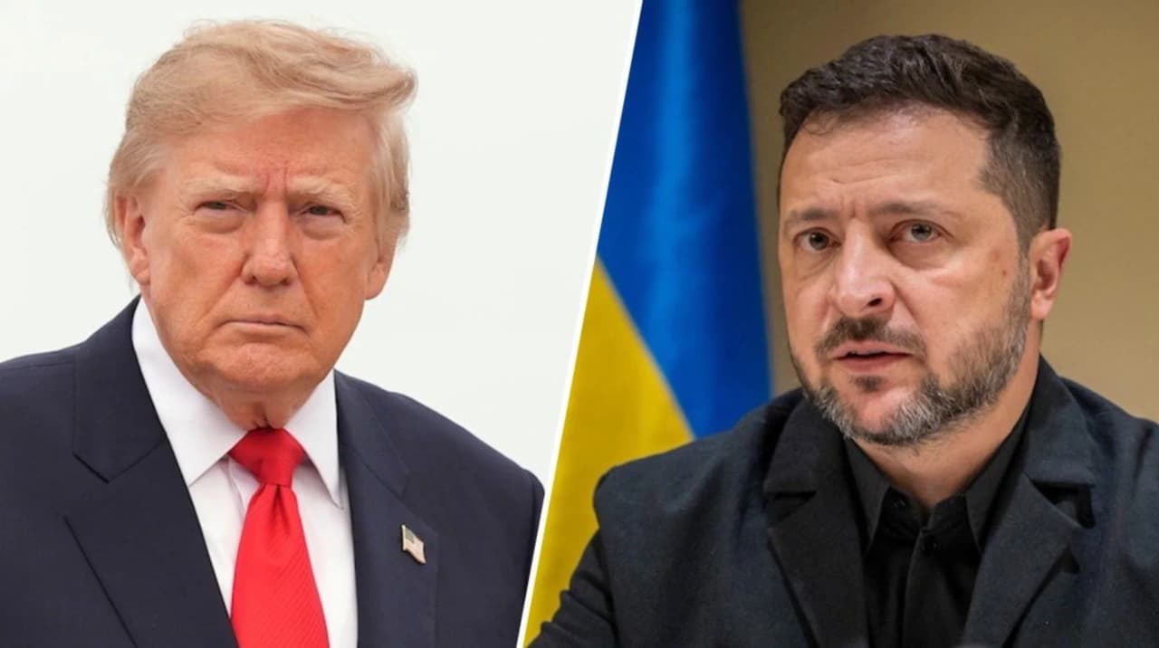 JAV ir Ukrainos santykiai ne kokie: Trump ir Zelenskis keičiasi kritika