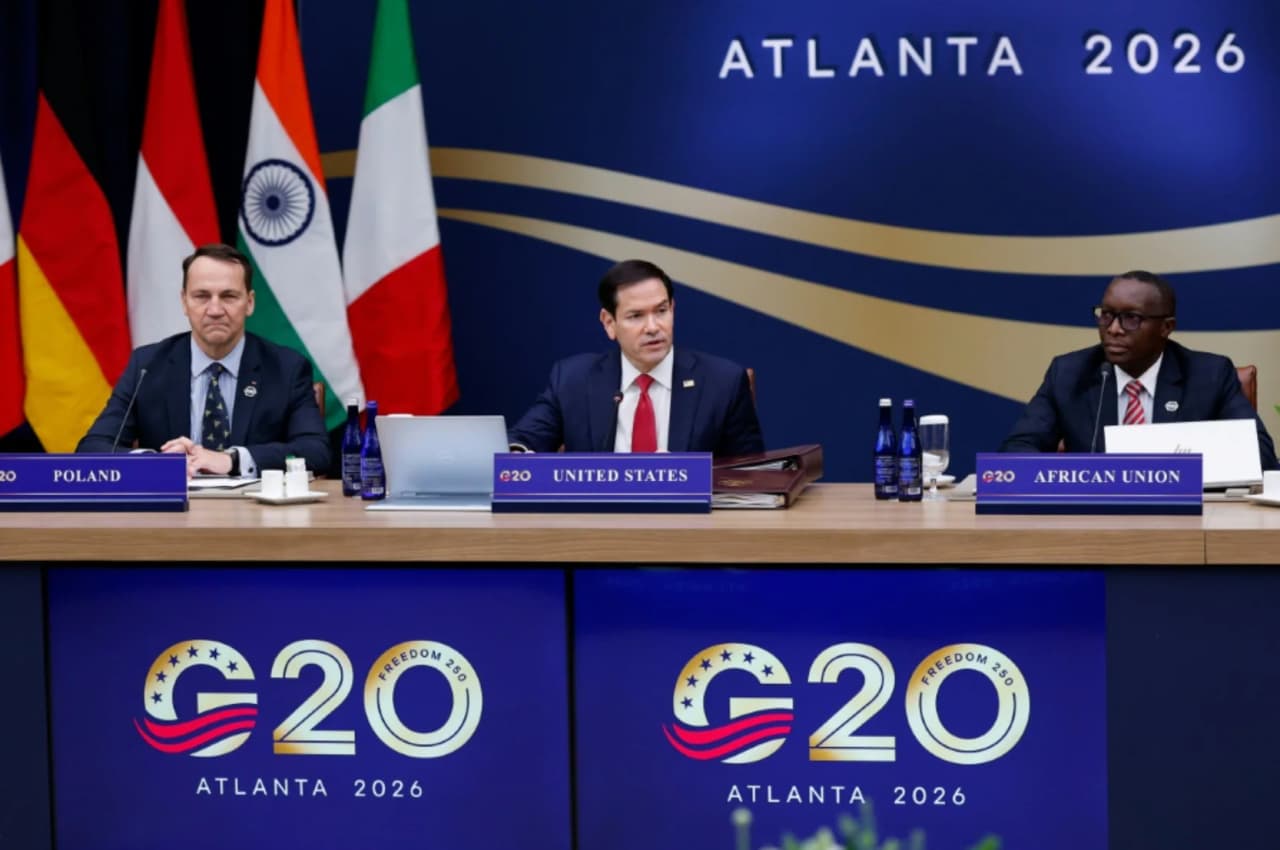 G20 ministrams nepavyksta susitarti dėl Ukrainos ir kitų pasaulio konfliktų