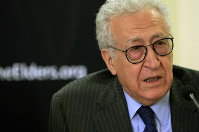Lakhdar Brahimi. Nuotr. Al Jazeera.