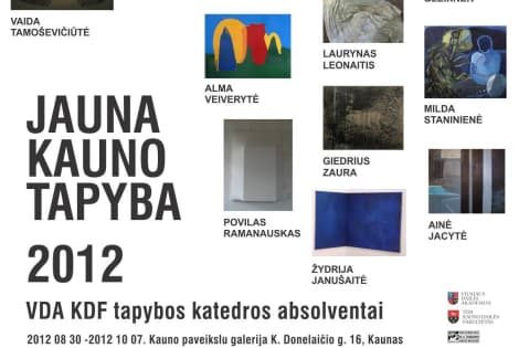 Kaune - jaunųjų tapytojų parodos atidarymas