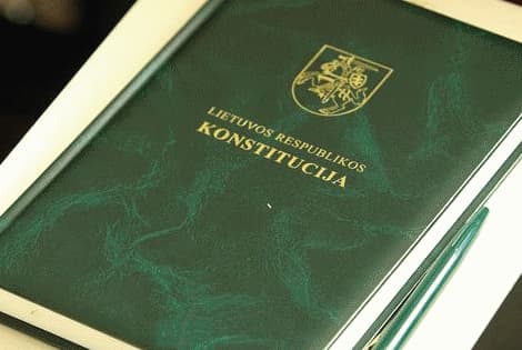 Lietuvos Respublikos Konstitucija ir Lietuva (mes)