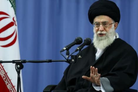 Irano Islamo Revoliucijos lyderis ajatola Seyyedas Ali Khamenei