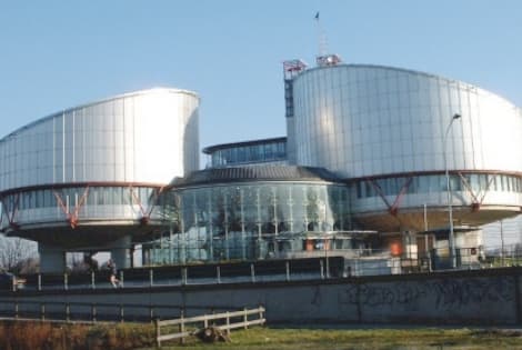 Europos Žmogaus Teisių Teismo pastatas Briuselyje