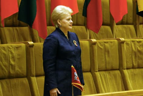 Prezidentė Dalia Grybauskaitė - apolitiška. Nuotr. prezidentas.lt