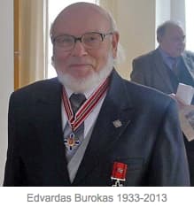 Mirė Vyčio kryžiaus ordino kavalierius, LLKS narys Edvardas Burokas