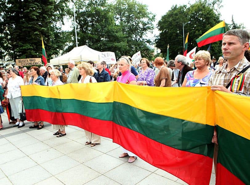 Akcija "Apginsime šeimą - išsaugosime Lietuvą". Dainiaus Labučio (ELTA) nuotr.