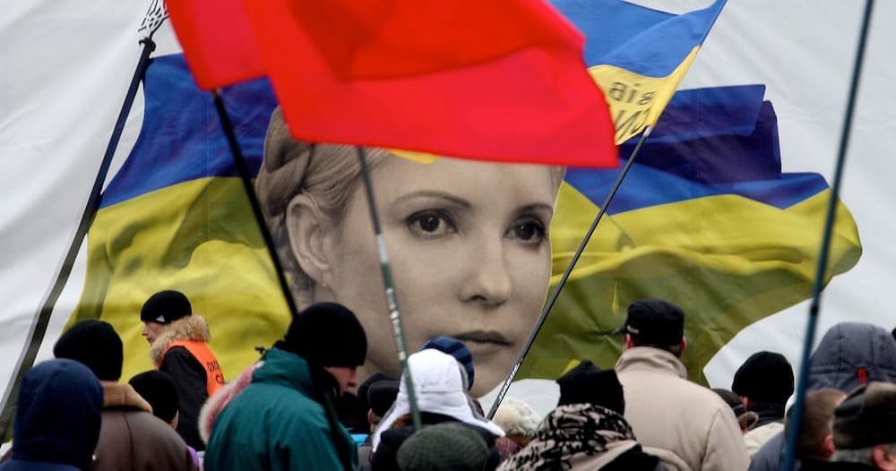 Protestuotojai Nepriklausomybės aikštėje Kijeve. EPA-Eltos nuotr.