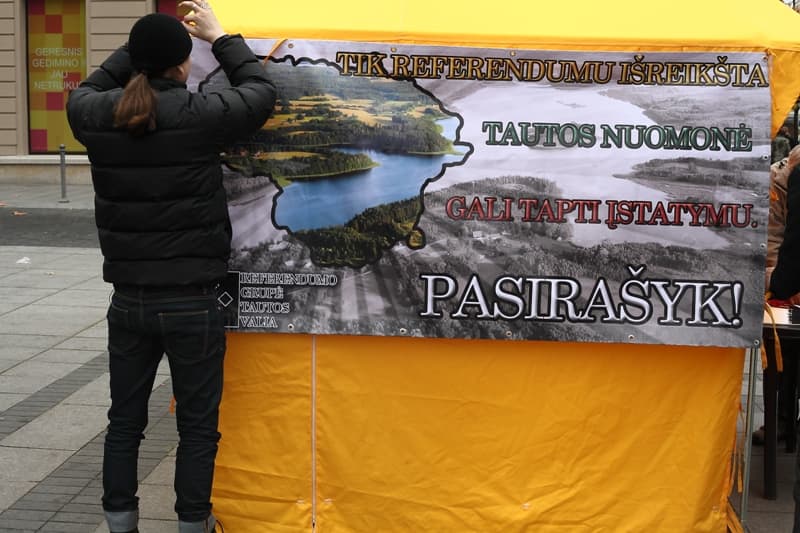 Lietuvos vyriausiasis administracinis teismas nagrinėjo Referendumo iniciatyvinės grupės narių skundą