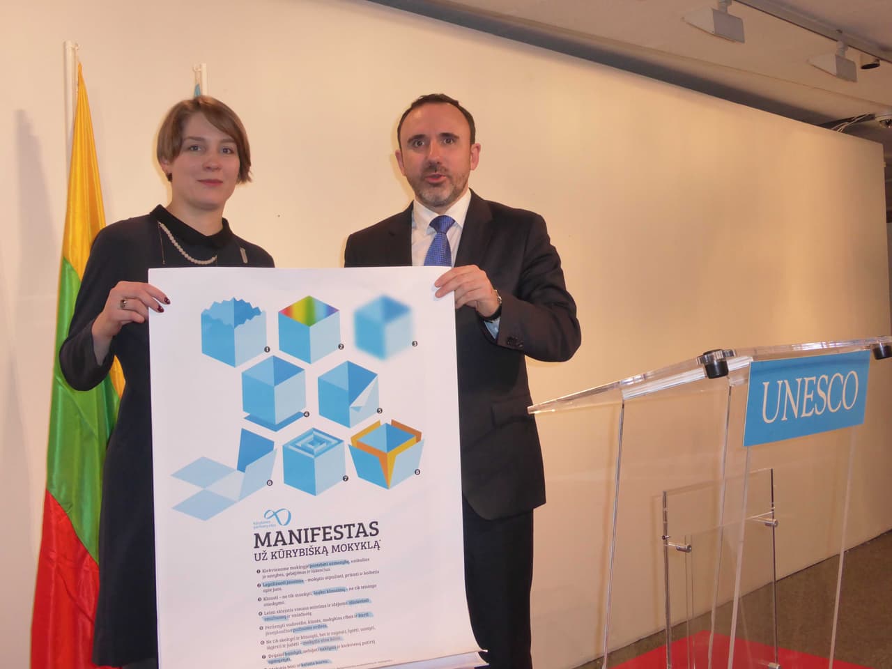 Milda Laužikaitė ir Arūnas Gelūnas