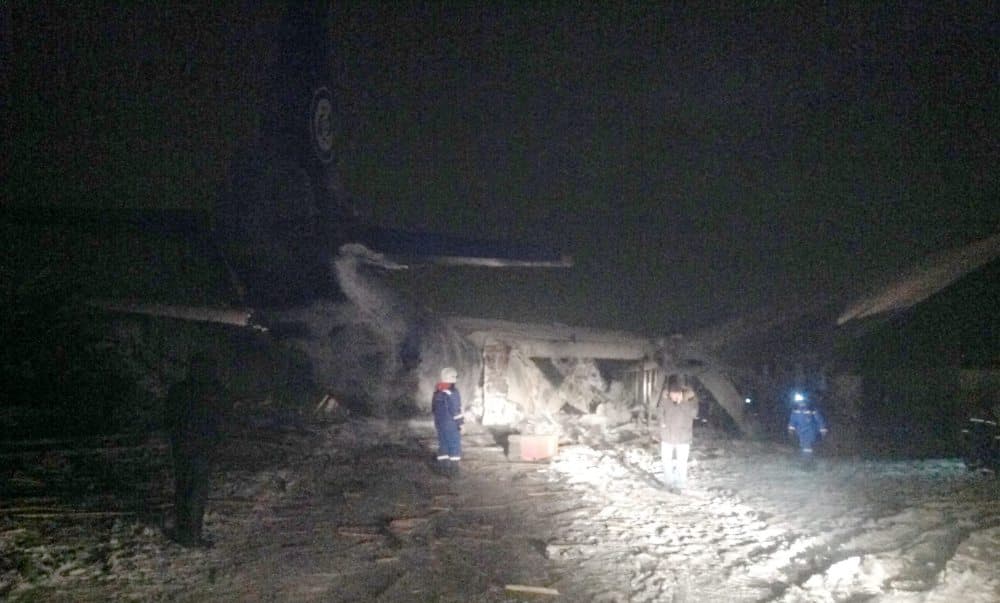 Irkutsko aviakatastrofa: rasti paskutiniai keturi kūnai. EPA-Eltos nuotr.