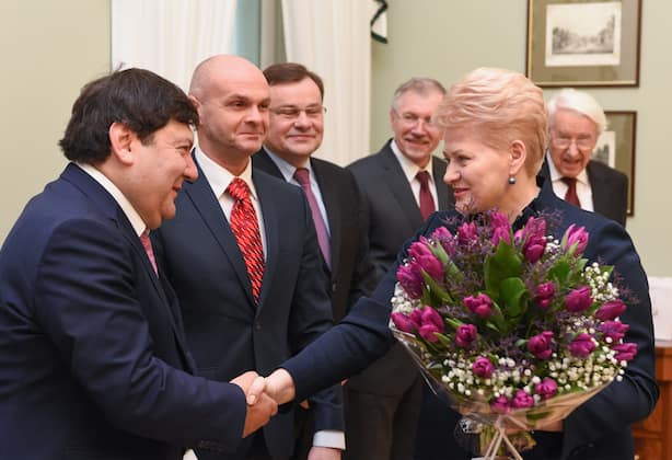 Akimirka iš susitikimo. Nuotr. prezidentas.lt