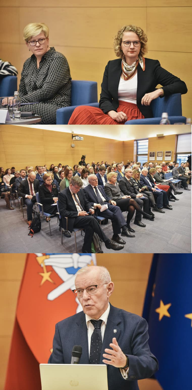 Lietuvos šviesuomeės diskusijos akimirkos. Nuotr. urm.lt