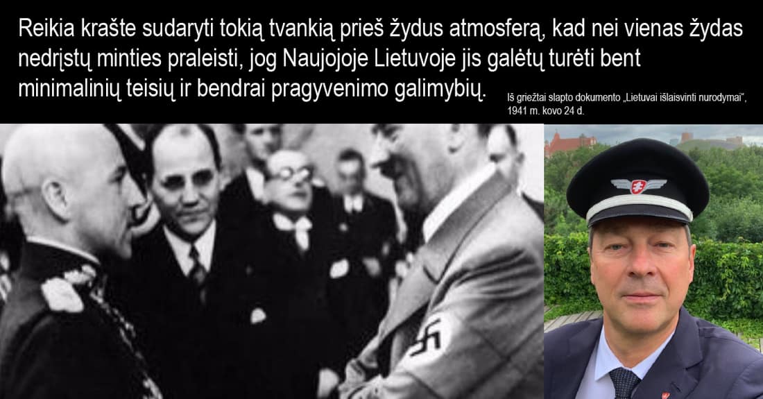 K. Škirpa (antras iš kairės). Dešinėje liberalų lyderis A. Zuokas.