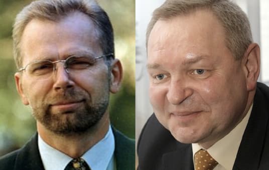 Konservatorius D. Kurtinaitis ir buvęs socialdemokratas Č. Daugėla