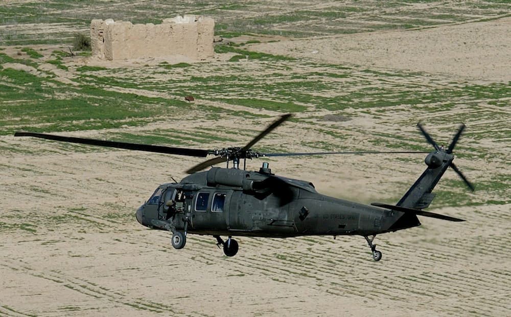 „HH-60G Pave Hawk“ karinis sraigtasparnis. EPA-Eltos nuotr.
