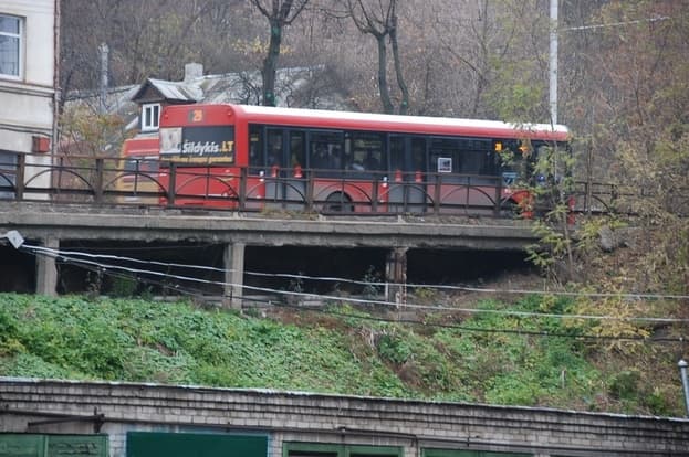 Savanorių prospekto estakada. Nuotr. iš „kaunas.lt“