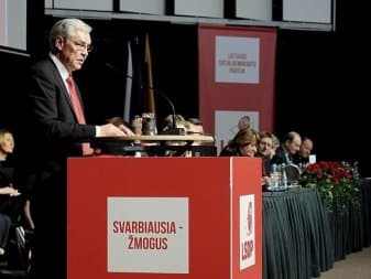 LSDP kandidatas į LR prezidentus Z.Balčytis. Valdo Šereikos nuotr. | lsdp.lt