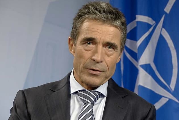 NATO generalinis sekretorius Andersas Foghas Rasmussenas