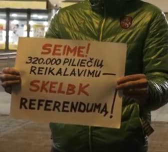 Siūlo „išeitį iš referendumo akligatvio“: prezidentei, premjerui ir iniciatoriams dirbti kartu