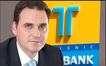 Buvęs Graikijos „Hellenic Postbank“ pirmininkas Angelas Filipidis. Ekathimerini.com nuotr.