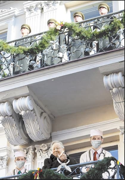 Profesorius Vytautas Landsbergis. „Respublikos“ koliažas