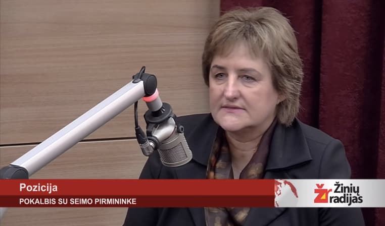 Seimo pirmininkė nemato tikslo dėl referendumo kreiptis į Konstitucinį Teismą