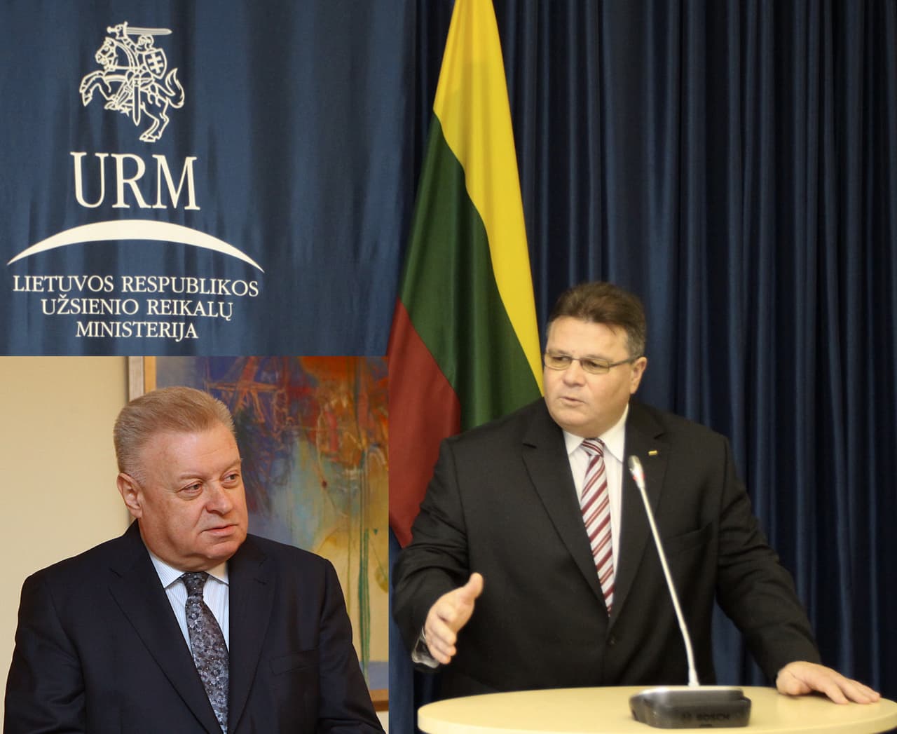 L. Linkevičius kviečia Rusijos ambasadorių dėl padėties Kryme