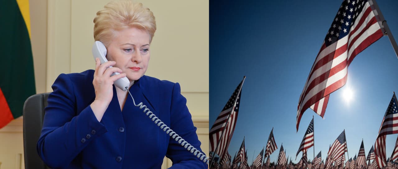 Prezidentė padėtį Kryme ketina aptarti ir su JAV atstovais
