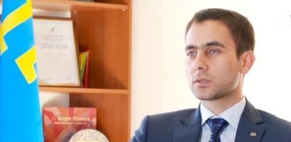 Krymo musulmonų religinės tarybos atstovas Aideras Adžimambetovas. Vk.com nuotr.