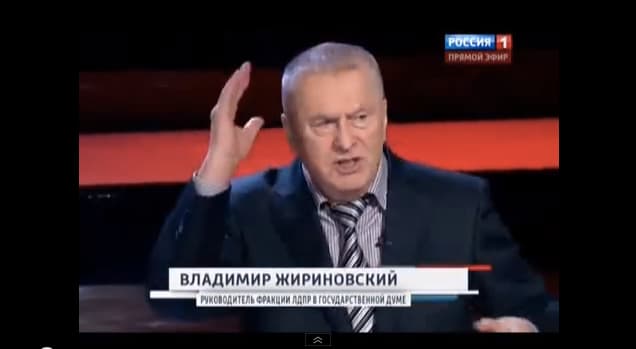 V. Žirinovskis apie meilę Krymui pasisakė Krymo totorių kalba