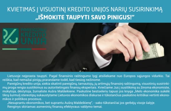 Išmokite taupyti savo pinigus
