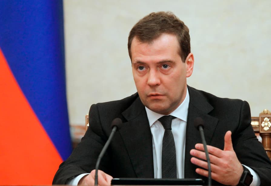 Dmitrijus Medvedevas. Nuotr. newsinfo.inquirer.net