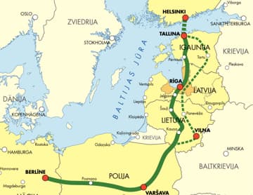 Susitarimą dėl „Rail Baltica“ maršruto ketinama pasiekti iki liepos