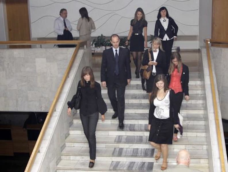Vyresni Lietuvos moksleiviai į EP išrinktų daugiausiai liberalų. Gedimino Savickio (ELTA) nuotr.