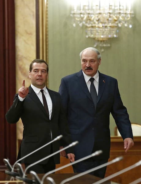 A. Lukašenka: neišsprendžiamų klausimų tarp Rusijos ir Baltarusijos nėra. EPA-ELTA nuotr.