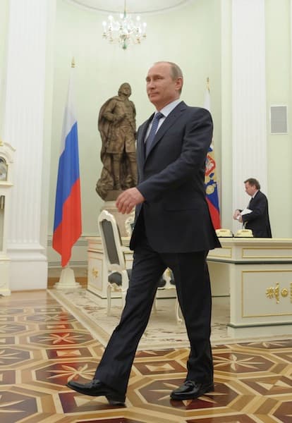 V. Putinas ragina separatistus Rytų Ukrainoje atidėti referendumą. EPA-ELTA nuotr.