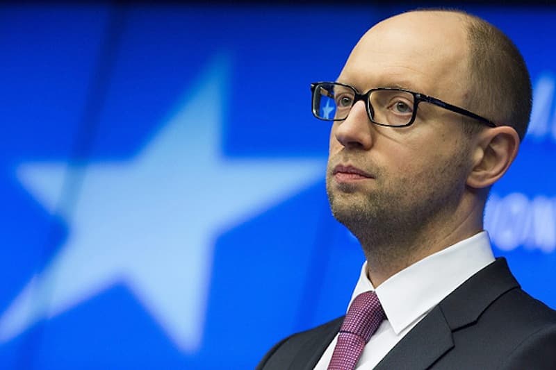 Ukrainos premjeras Arsenijus Jaceniukas