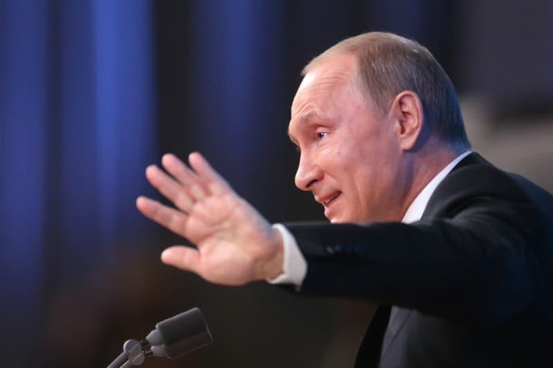 Rusijos prezidentas V. Putinas. EPA-ELTA nuotr.