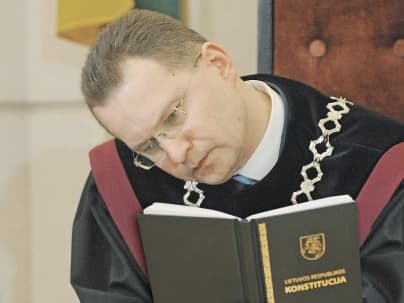 D. Žalimas paskirtas Konstitucinio Teismo pirmininku
