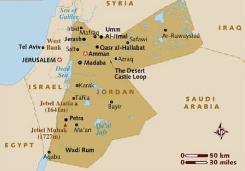 Jordanija: nepastebima Artimųjų Rytų politinė žaidėja