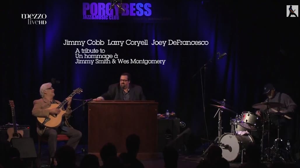 Jimmy Cobb, Larry Coryell, Joey DeFrancesco at Porgy & Bess of Vienna 2012