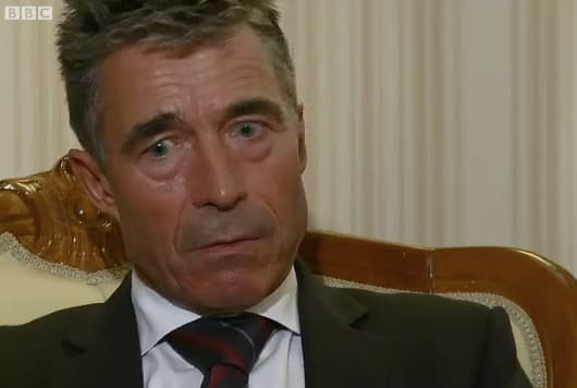BBC interviu su A. F. Rasmussenu apie galimą Rusijos įsiveržimą į Ukrainą ir Malaizijos lėktuvo numušimą