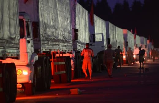 Prisidengdama „humanitarine pagalba“ Rusija pradėjo Ukrainos okupaciją