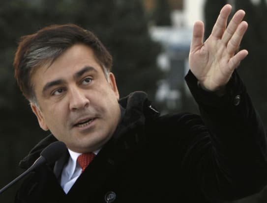 Rožių revoliucijos lyderio saulėlydis?