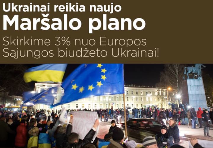 Šešėlinė vyriausybė sukūrė „Maršalo plano“ strategiją Ukrainai, o tuo pačiu ir visai Europai išgelbėti